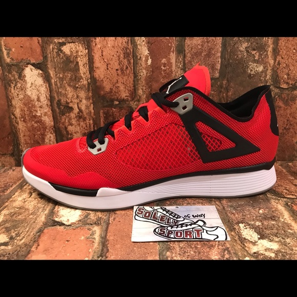 NEW Nike Air Jordan 89 Racer Toro Red Retro Mens - Picture 5 of 8